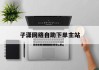 子潇网络自助下单主站(子潇网络自助下单网站在哪)