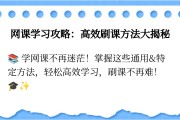 大学生刷的网课是什么(大学刷网课用什么app)